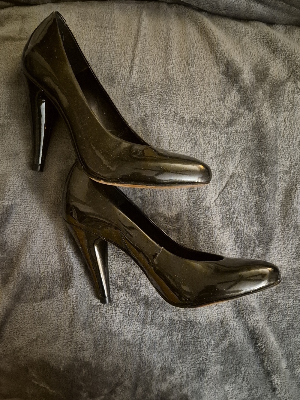 Women's Black Patent High Heel Pumps By ALDO
